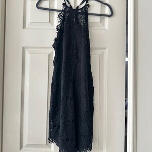 Free People beautiful Black Lace dress XS